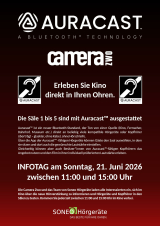 Filmplakat Auracast - Infotag